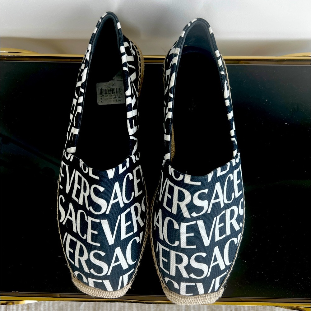 Versace Espadrilles NIB 42 Fits US 9